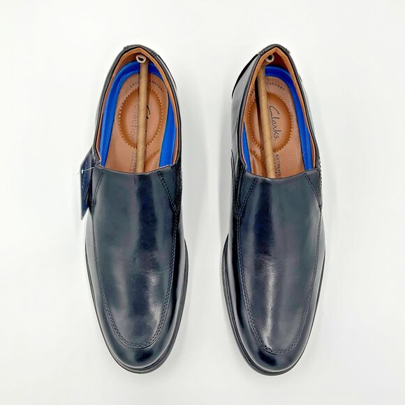 Clarks Whiddon Step Mens Leather Loafers Slip On Comfort Dress Shoe Size‎ 10.5M main image 4
